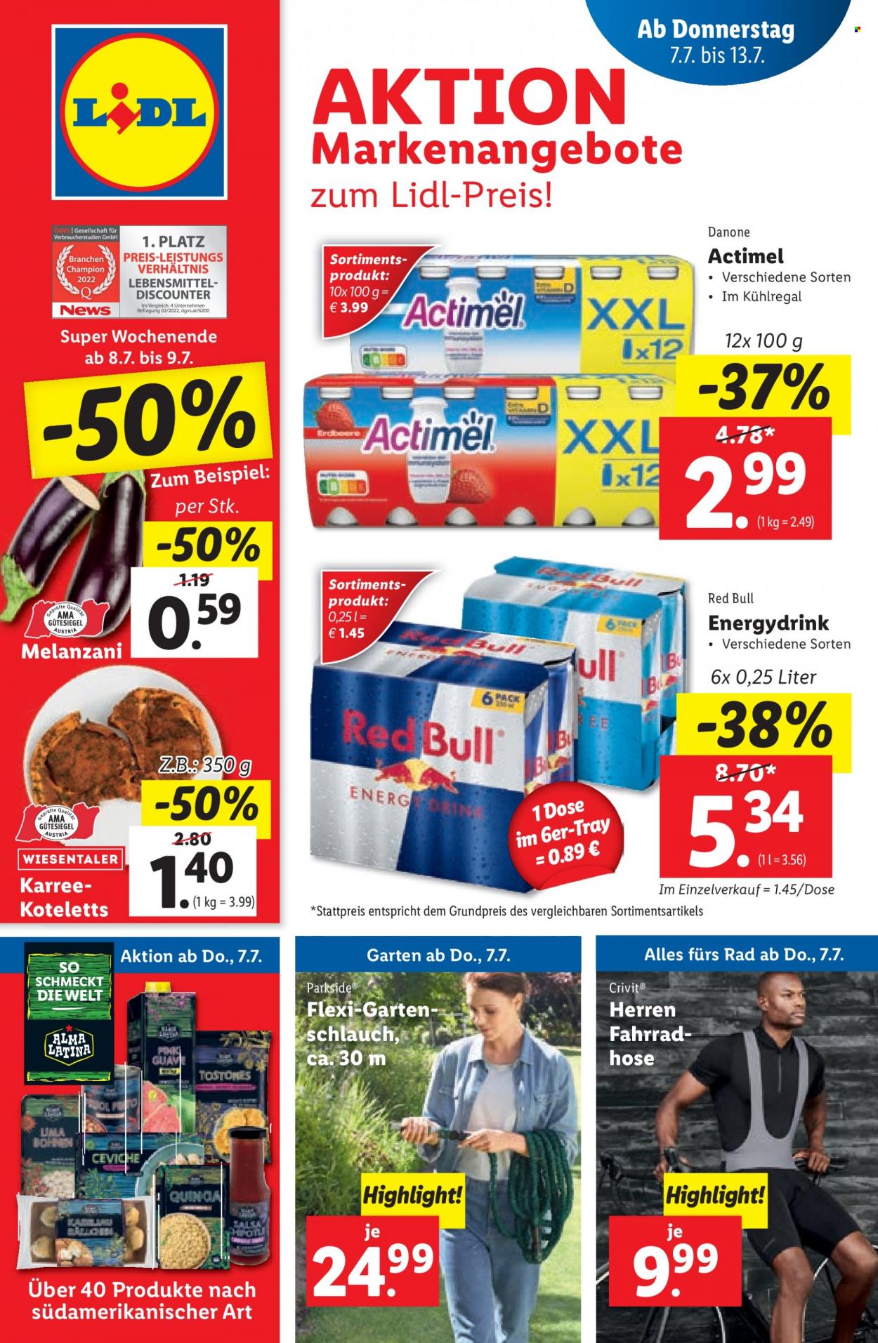 Angebote Lidl - 7.7.2022 - 13.7.2022. Seite 1