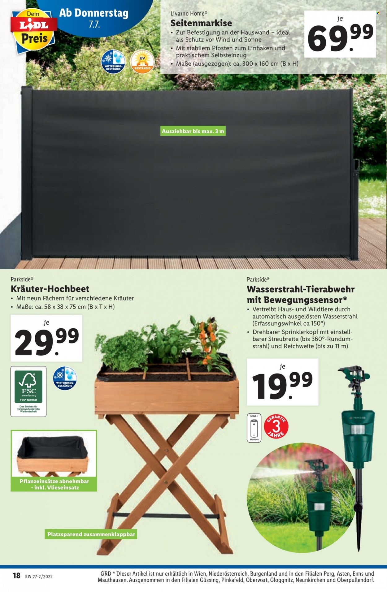 Angebote Lidl - 7.7.2022 - 13.7.2022. Seite 18