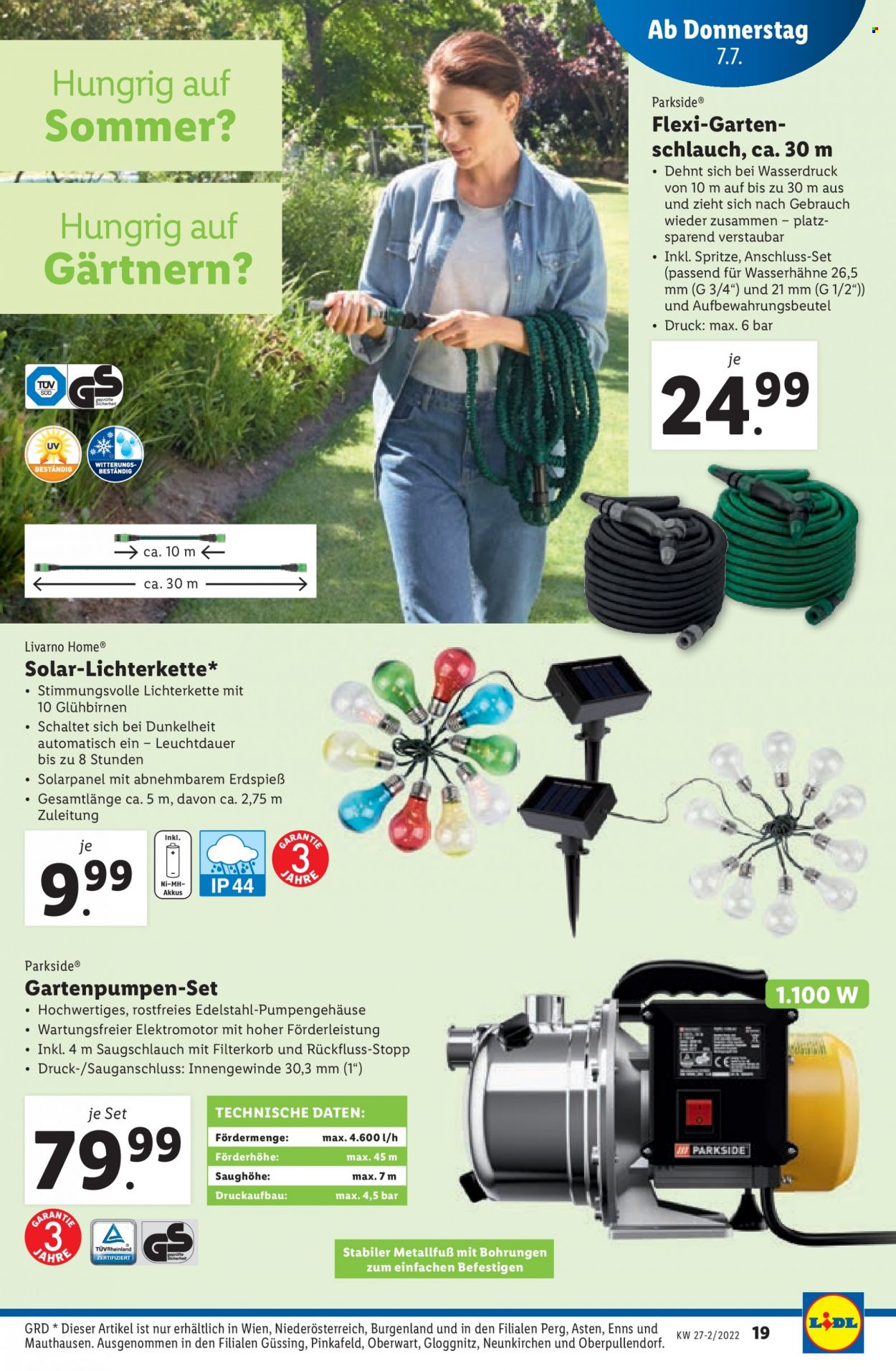 Angebote Lidl - 7.7.2022 - 13.7.2022. Seite 19