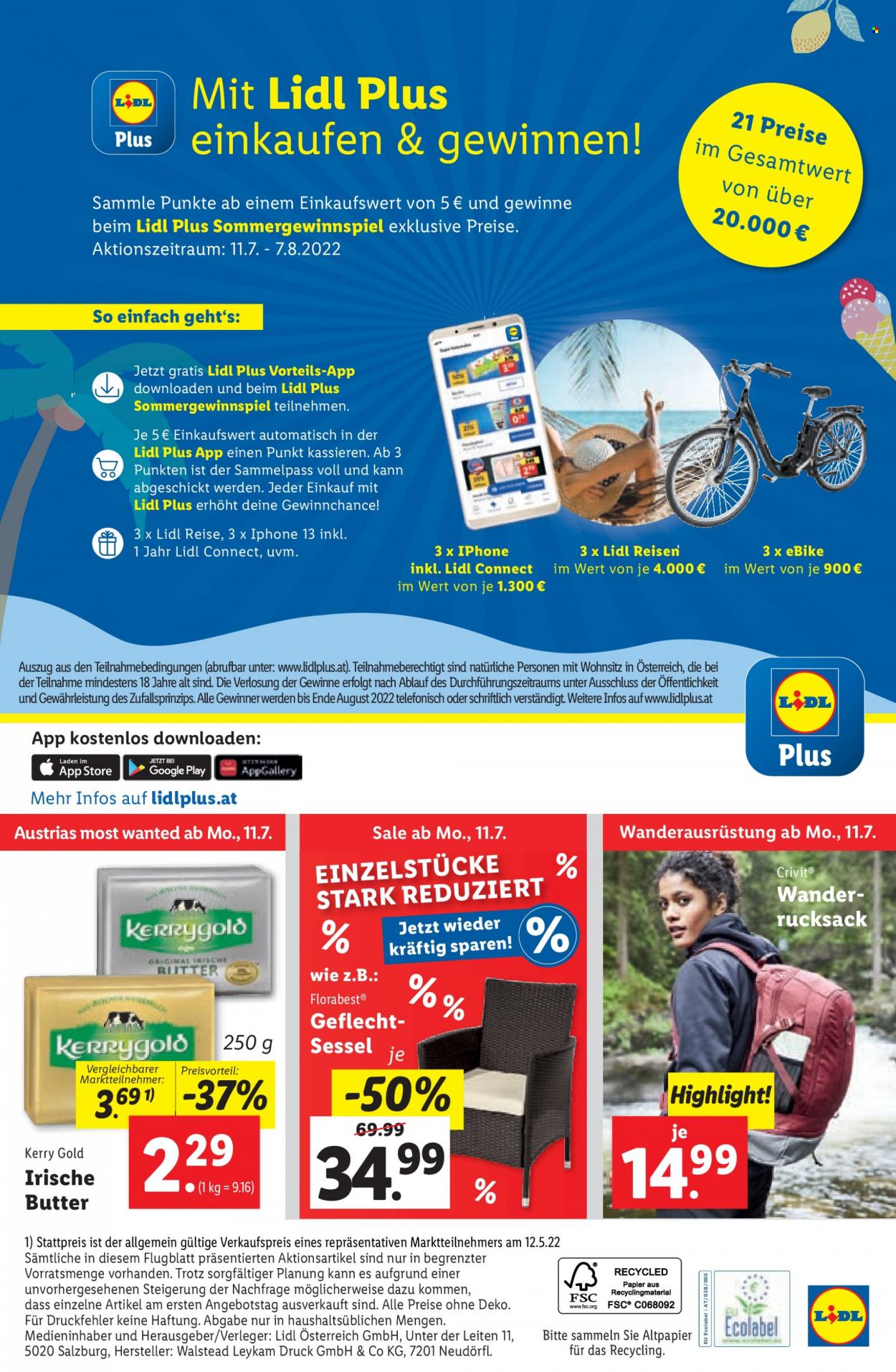 Angebote Lidl - 7.7.2022 - 13.7.2022. Seite 48