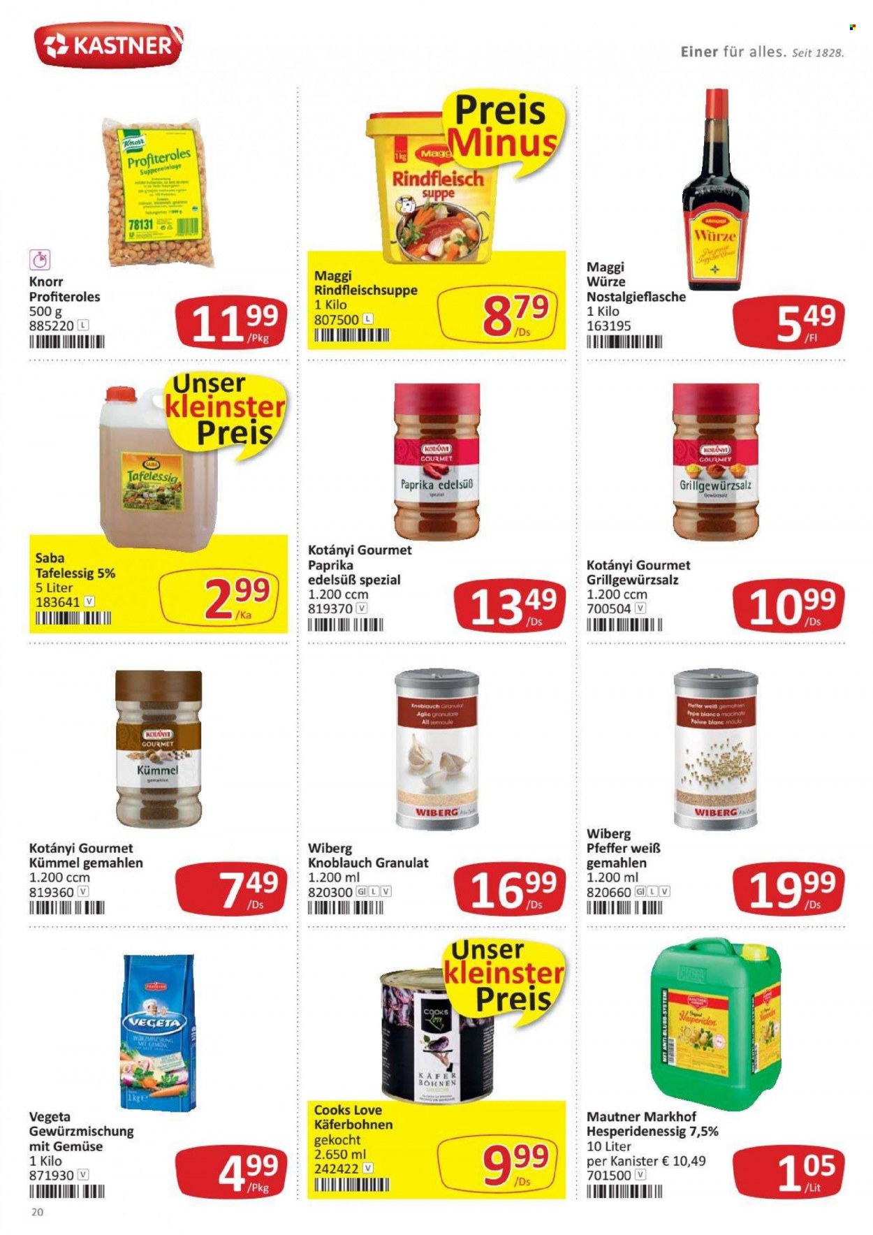Angebote KASTNER - 4.7.2022 - 16.7.2022. Seite 20