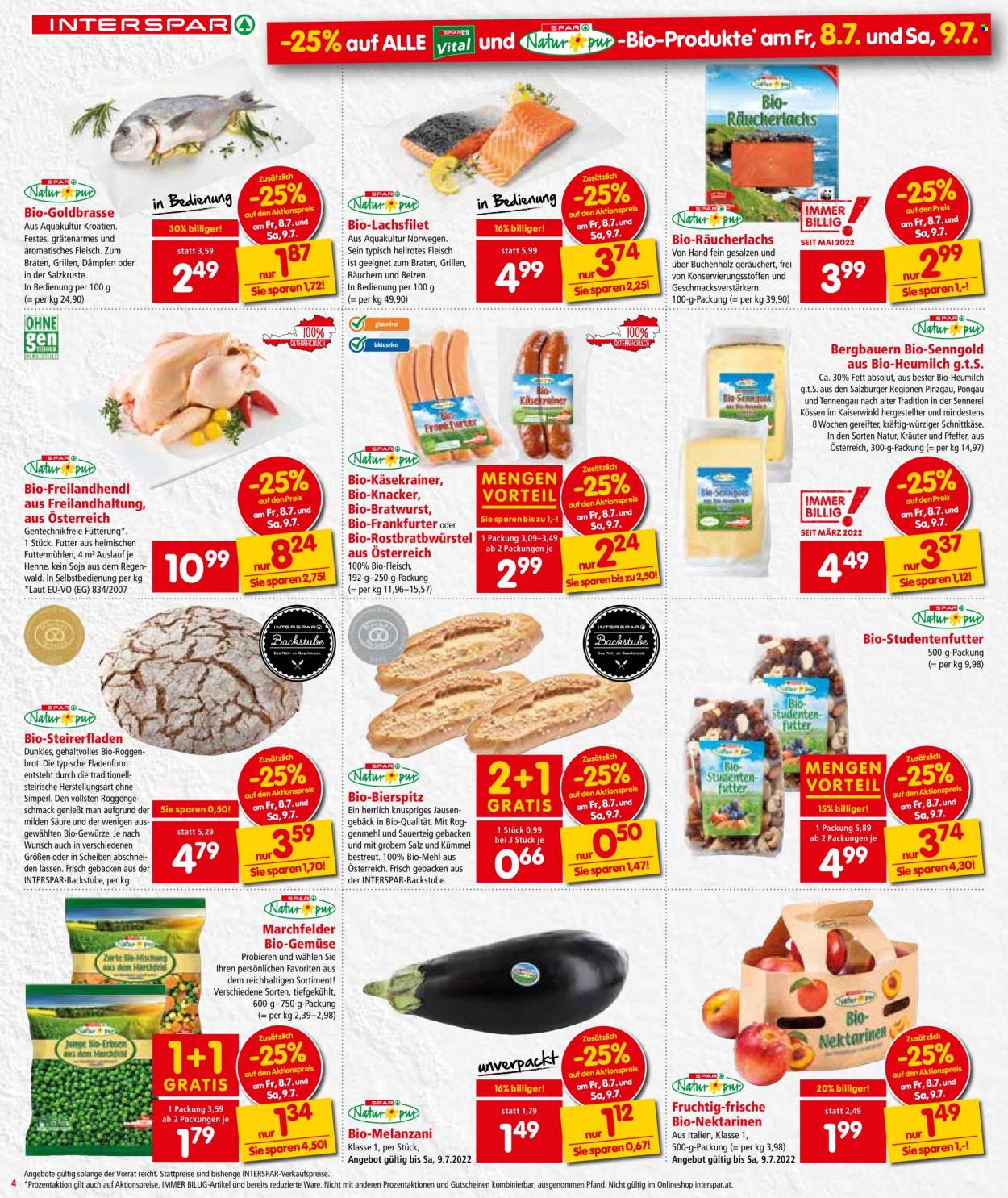 Angebote INTERSPAR - 7.7.2022 - 13.7.2022. Seite 4