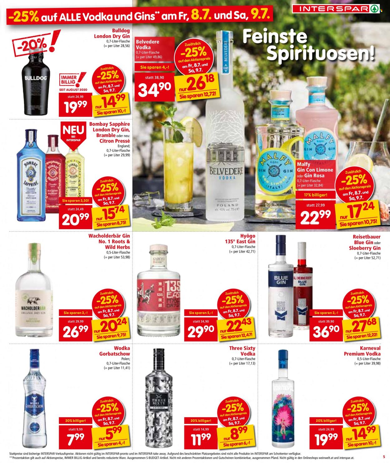 Angebote INTERSPAR - 7.7.2022 - 13.7.2022. Seite 5