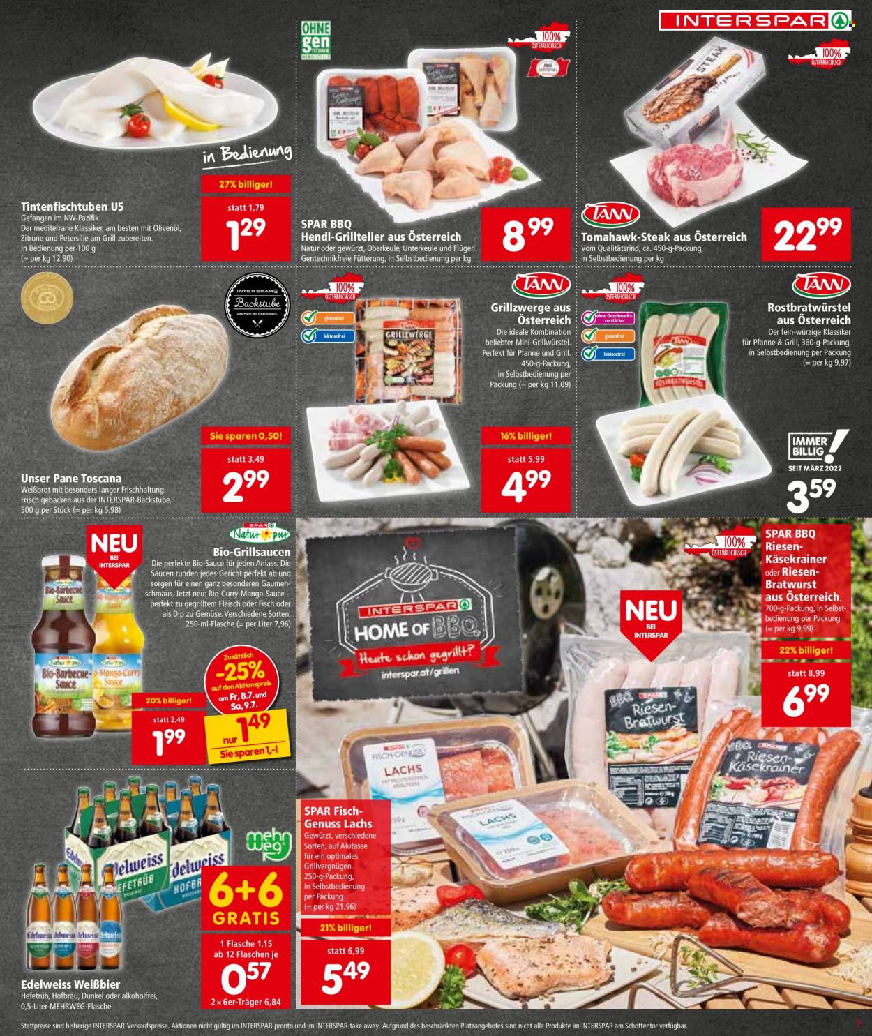 Angebote INTERSPAR - 7.7.2022 - 13.7.2022. Seite 7