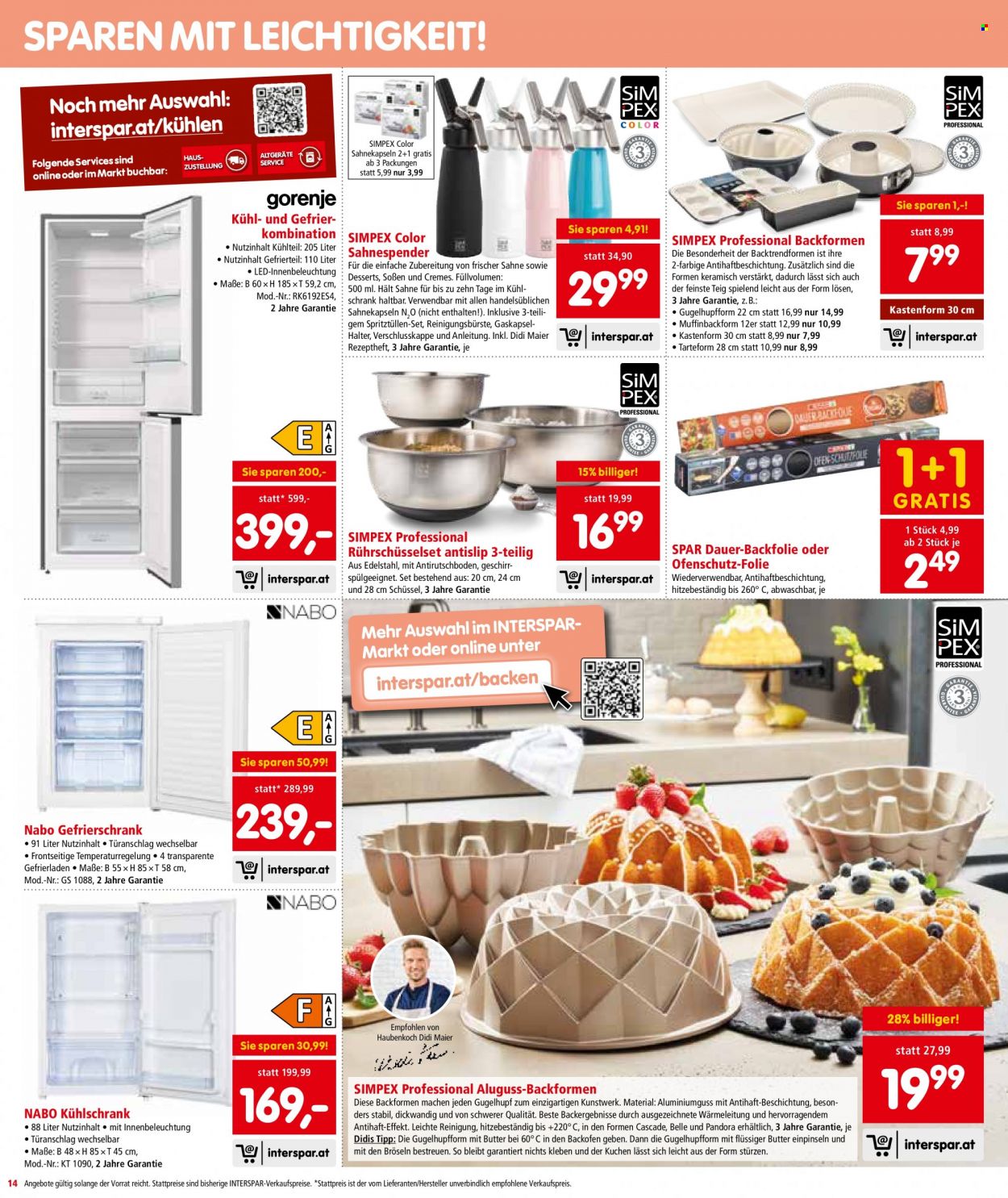 Angebote INTERSPAR - 7.7.2022 - 13.7.2022. Seite 14