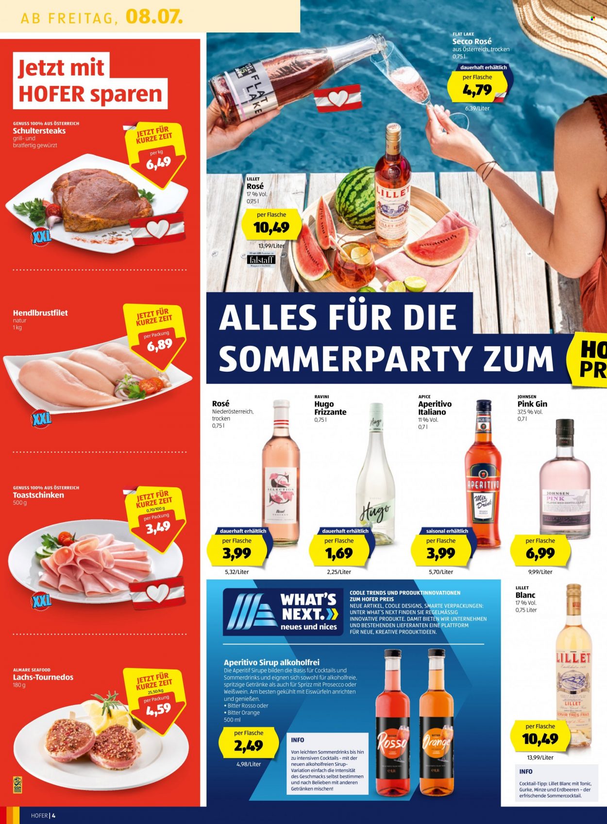 Angebote Hofer - 8.7.2022 - 14.7.2022. Seite 4
