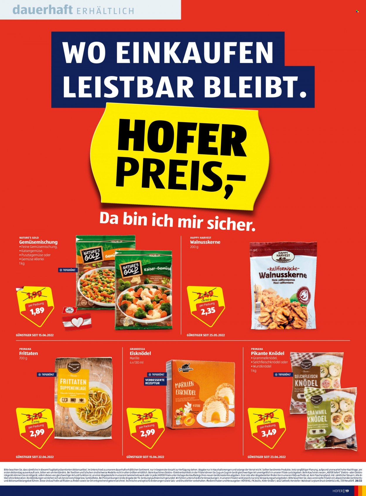 Angebote Hofer - 8.7.2022 - 14.7.2022. Seite 19
