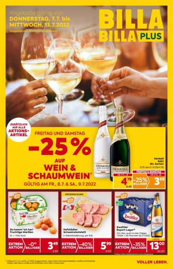 Angebote Billa - 7.7.2022 - 13.7.2022.