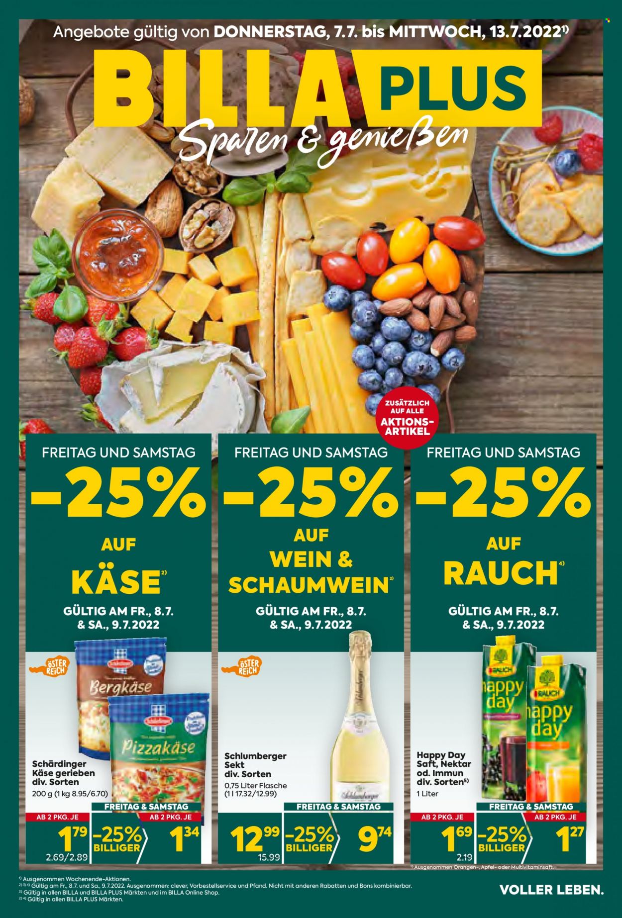 Angebote Billa Plus - 7.7.2022 - 13.7.2022. Seite 1