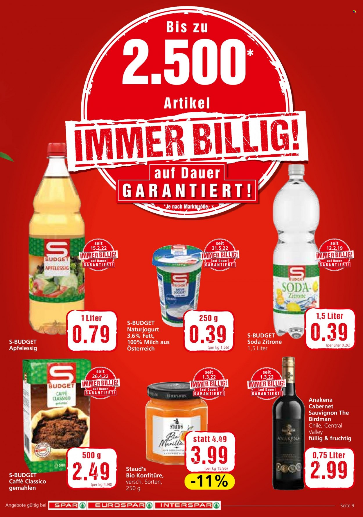 Angebote INTERSPAR - 7.7.2022 - 13.7.2022. Seite 9