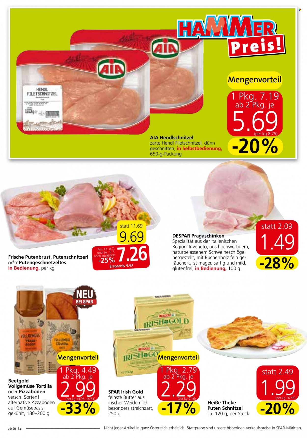 Angebote INTERSPAR - 7.7.2022 - 13.7.2022. Seite 12
