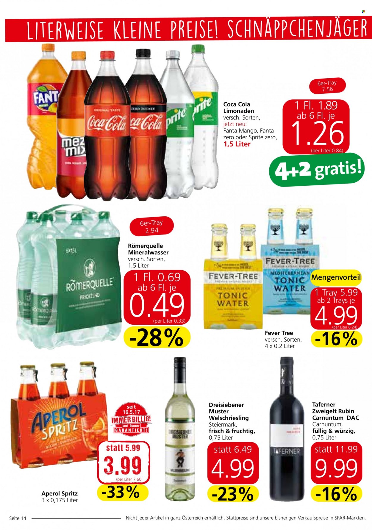 Angebote INTERSPAR - 7.7.2022 - 13.7.2022. Seite 14