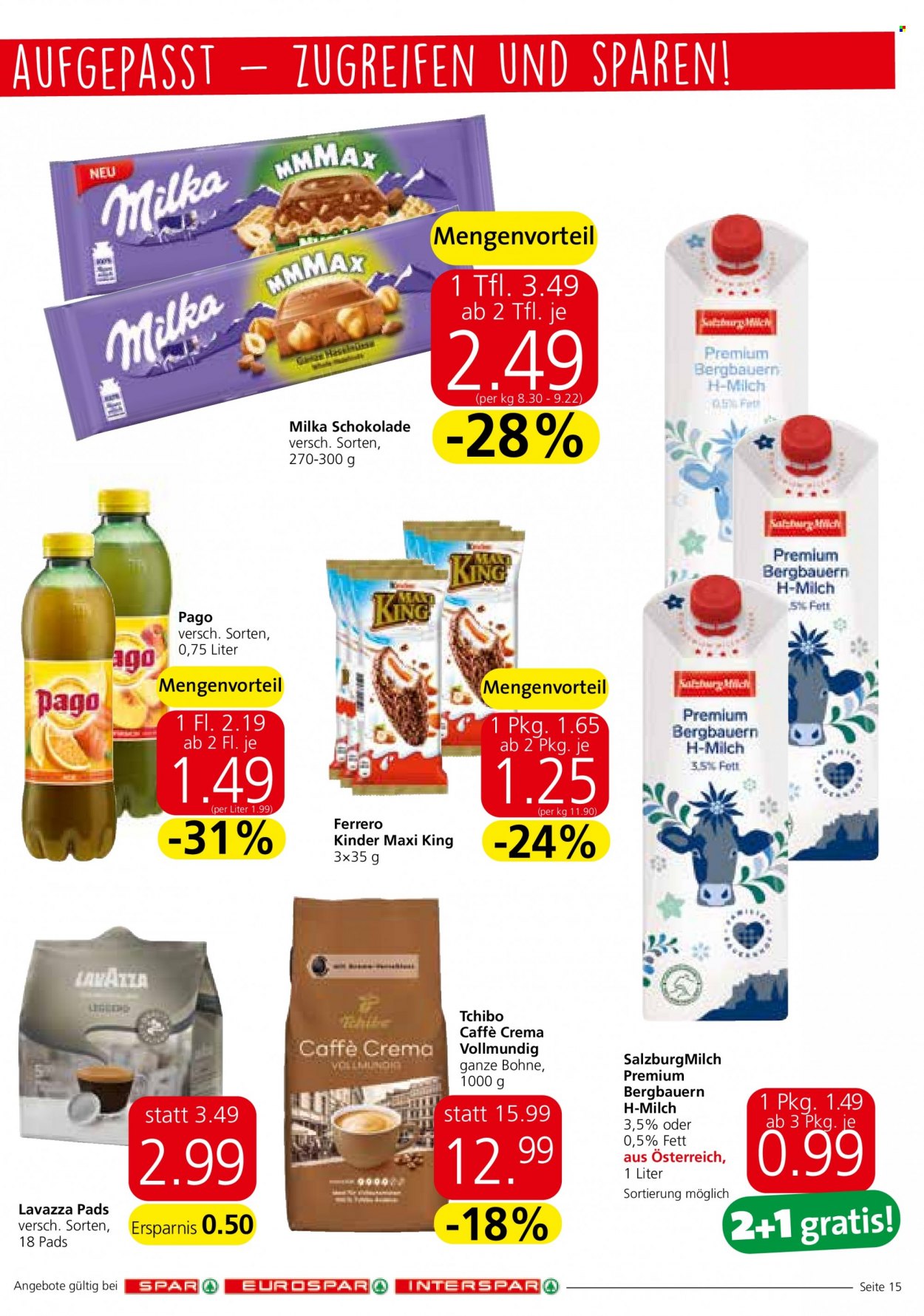 Angebote INTERSPAR - 7.7.2022 - 13.7.2022. Seite 15