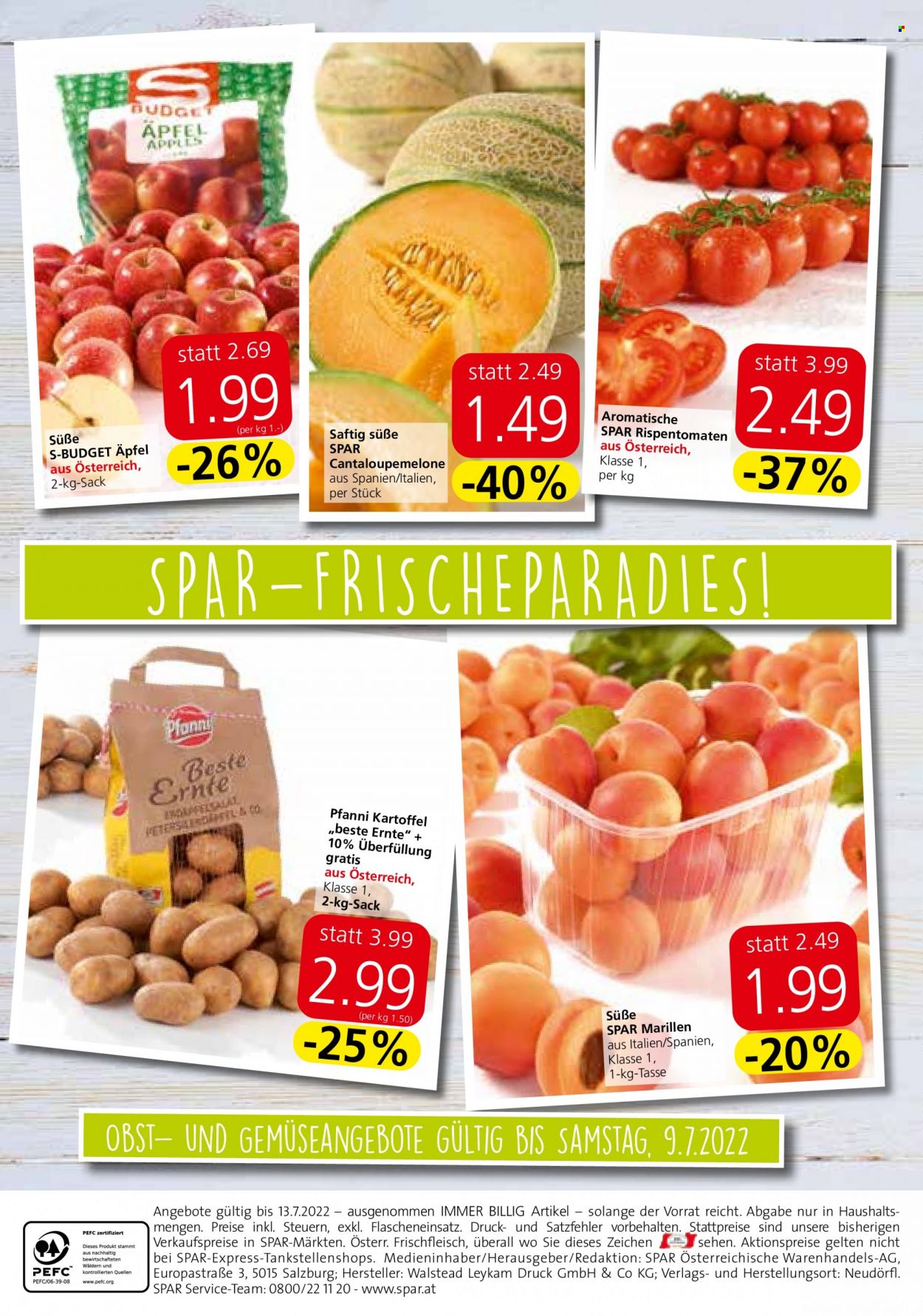 Angebote INTERSPAR - 7.7.2022 - 13.7.2022. Seite 16