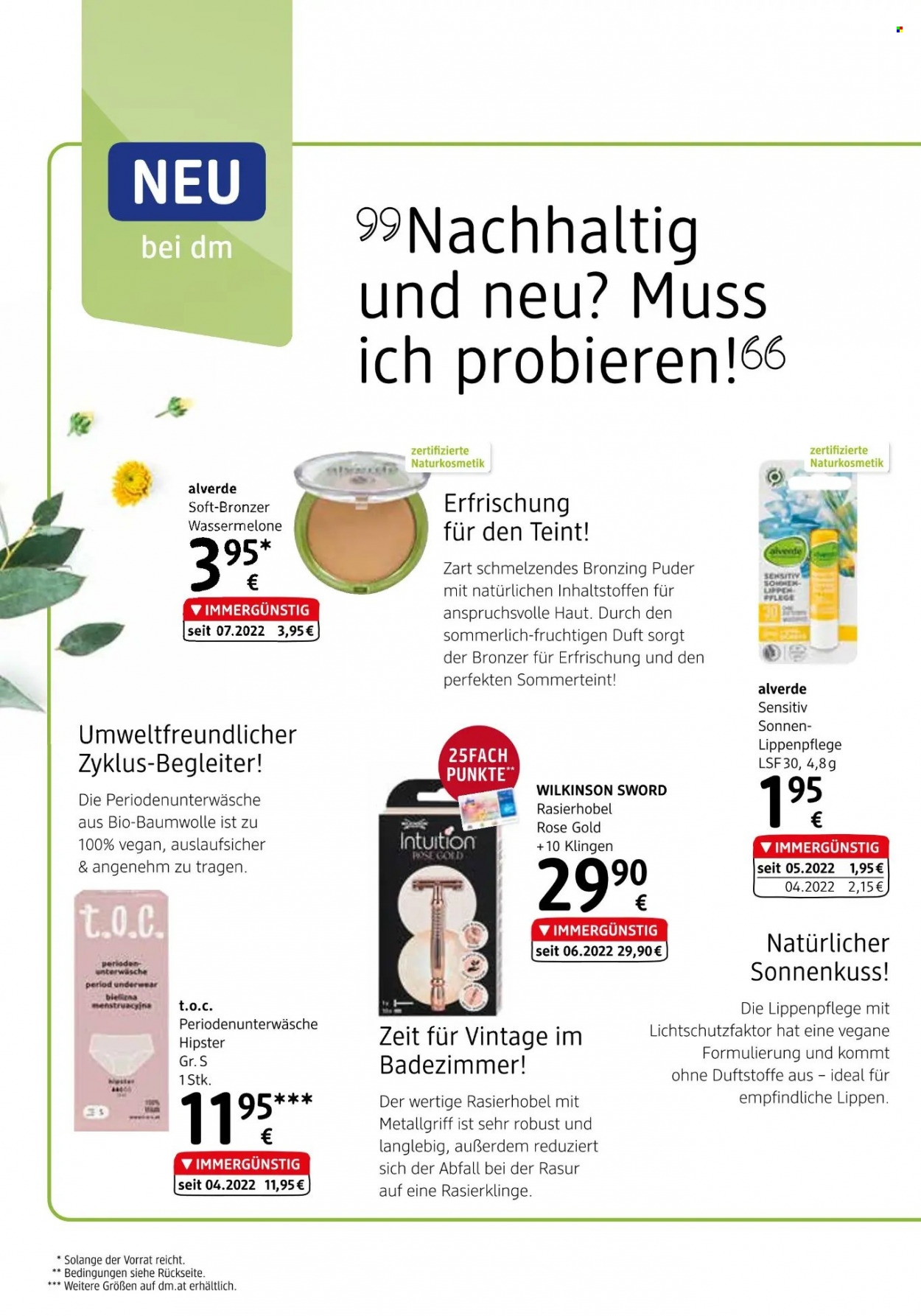 Angebote dm drogerie - 7.7.2022 - 10.8.2022. Seite 4