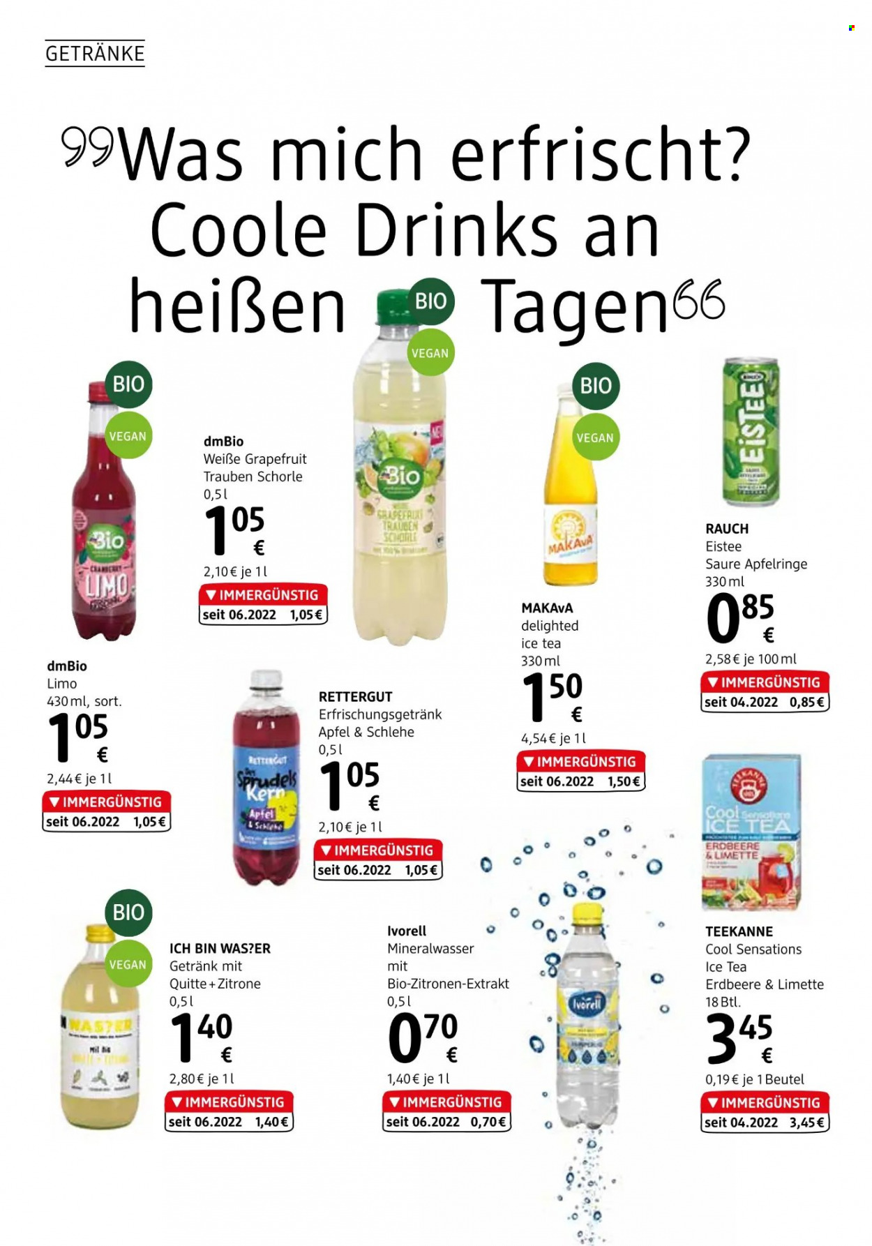 Angebote dm drogerie - 7.7.2022 - 10.8.2022. Seite 22