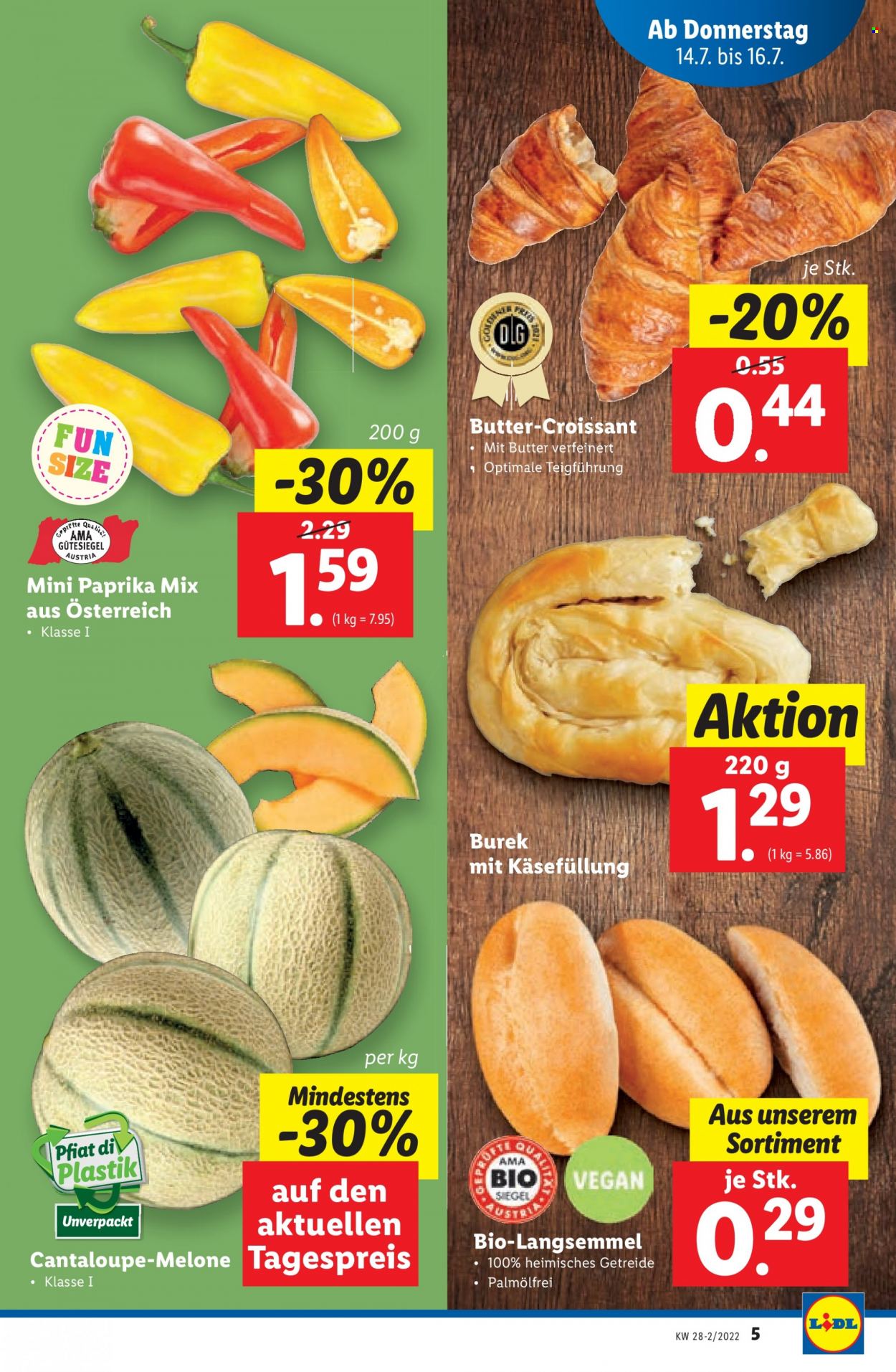 Angebote Lidl - 14.7.2022 - 20.7.2022. Seite 5