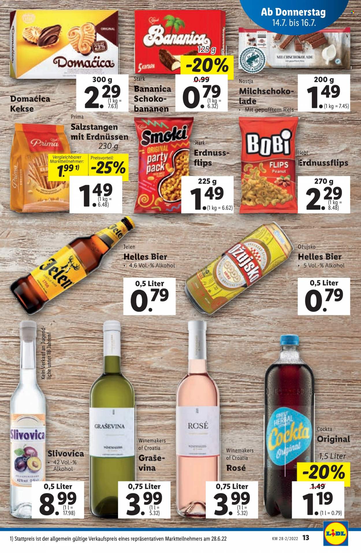 Angebote Lidl - 14.7.2022 - 20.7.2022. Seite 13