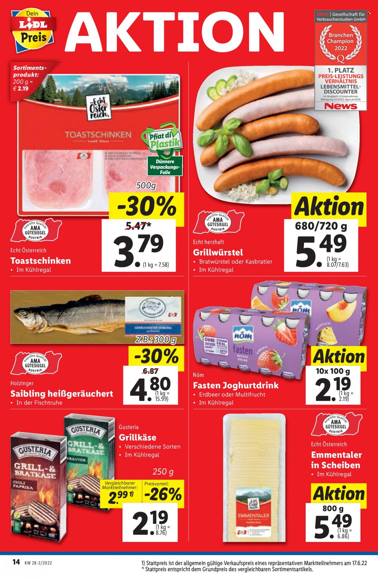 Angebote Lidl - 14.7.2022 - 20.7.2022. Seite 14