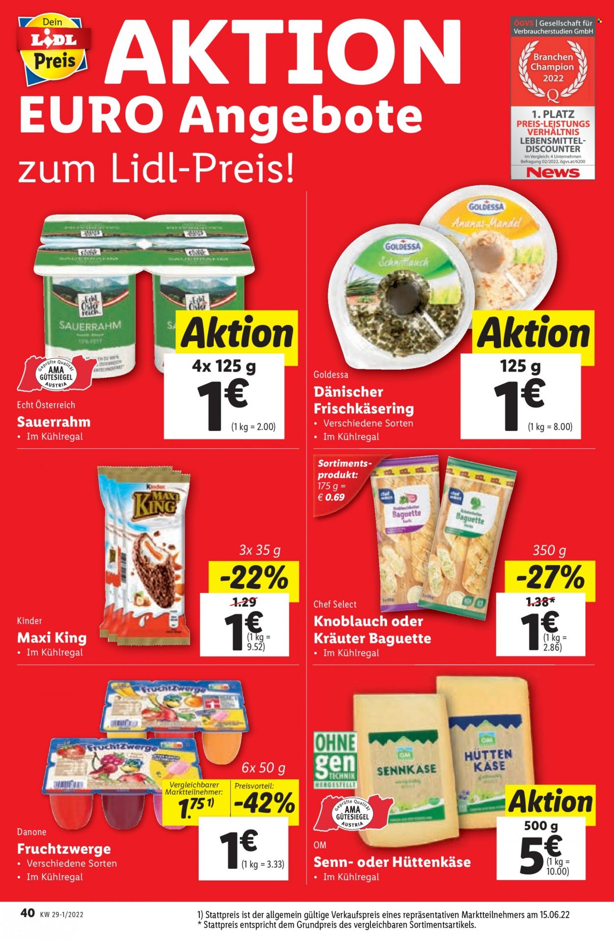 Angebote Lidl - 14.7.2022 - 20.7.2022. Seite 40