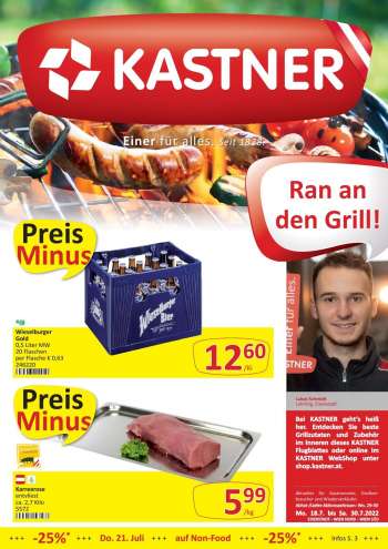 Angebote KASTNER - 18.7.2022 - 30.7.2022.