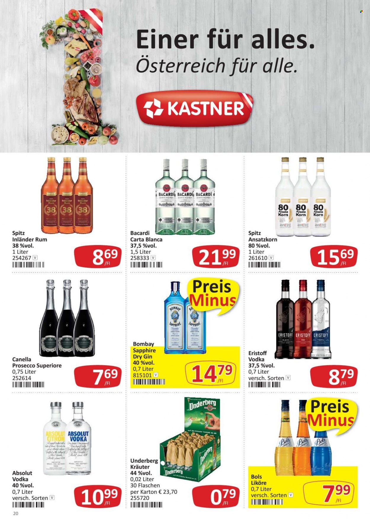 Angebote KASTNER - 18.7.2022 - 30.7.2022. Seite 20