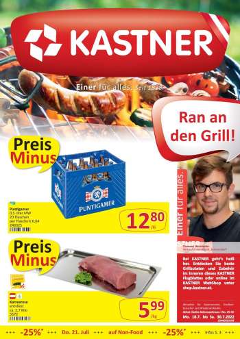 Angebote KASTNER - 18.7.2022 - 30.7.2022.