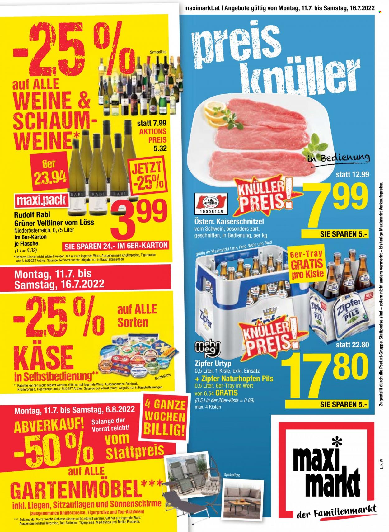 Angebote Maximarkt - 11.7.2022 - 16.7.2022. Seite 1