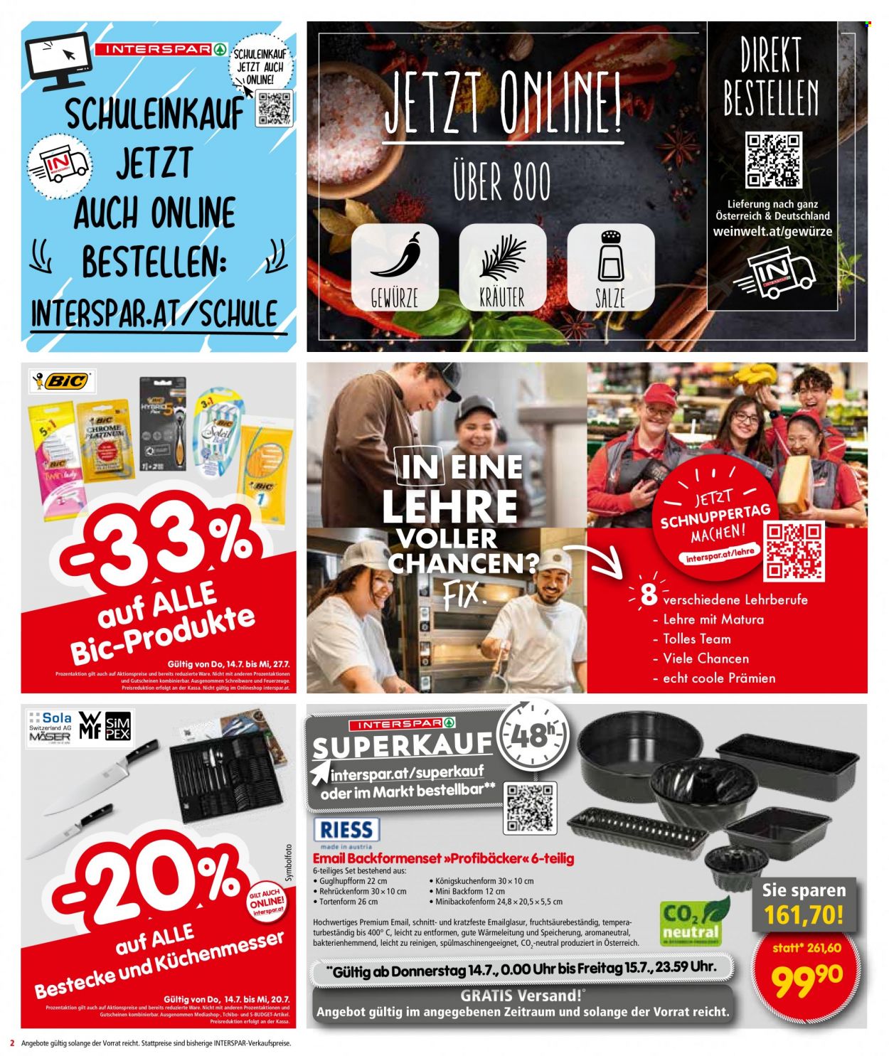Angebote INTERSPAR - 14.7.2022 - 27.7.2022. Seite 2