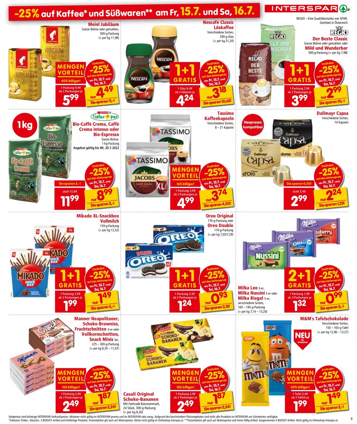 Angebote INTERSPAR - 14.7.2022 - 27.7.2022. Seite 3