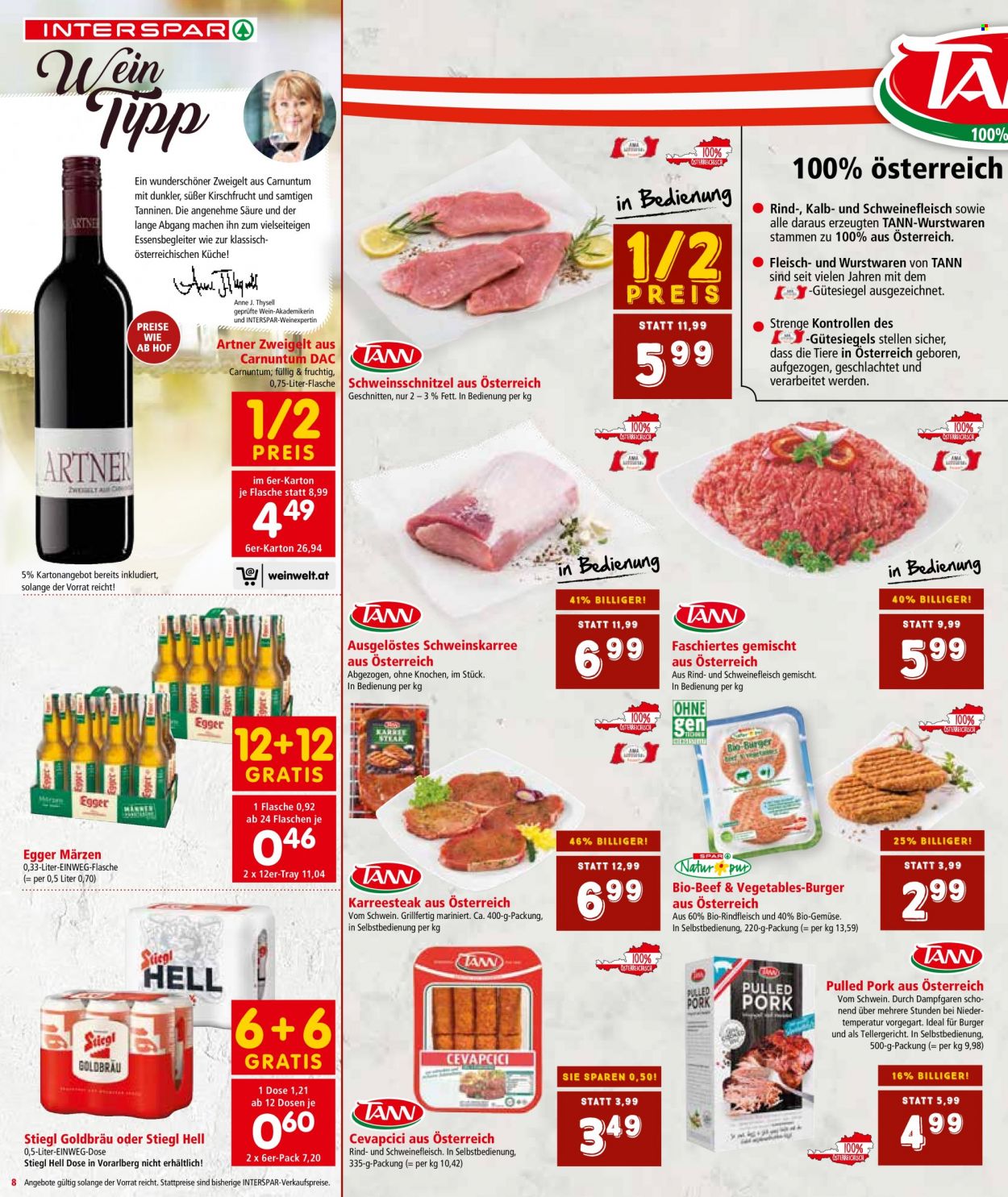 Angebote INTERSPAR - 14.7.2022 - 27.7.2022. Seite 8