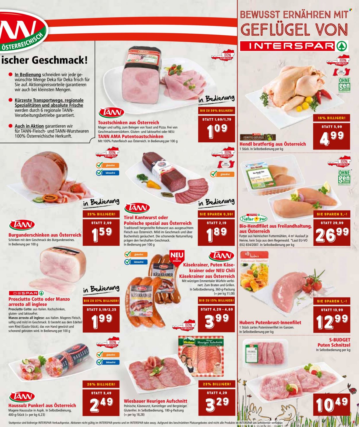 Angebote INTERSPAR - 14.7.2022 - 27.7.2022. Seite 9