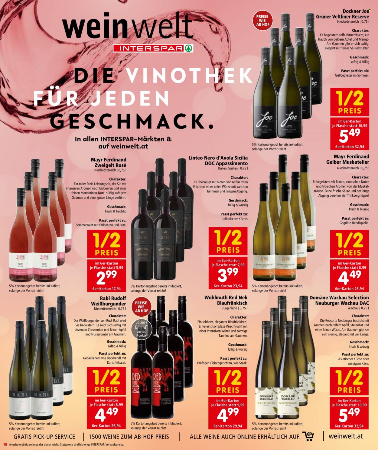 Angebote INTERSPAR - 14.7.2022 - 27.7.2022. Seite 10