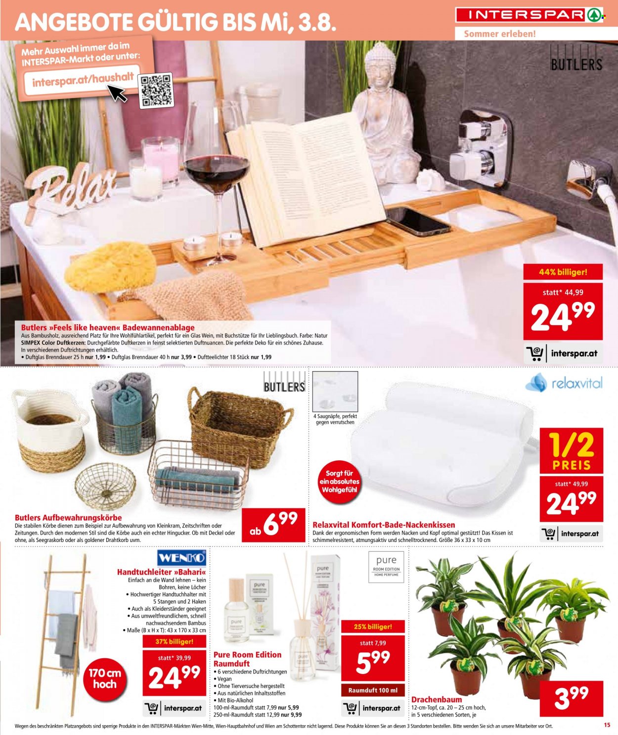 Angebote INTERSPAR - 14.7.2022 - 27.7.2022. Seite 15