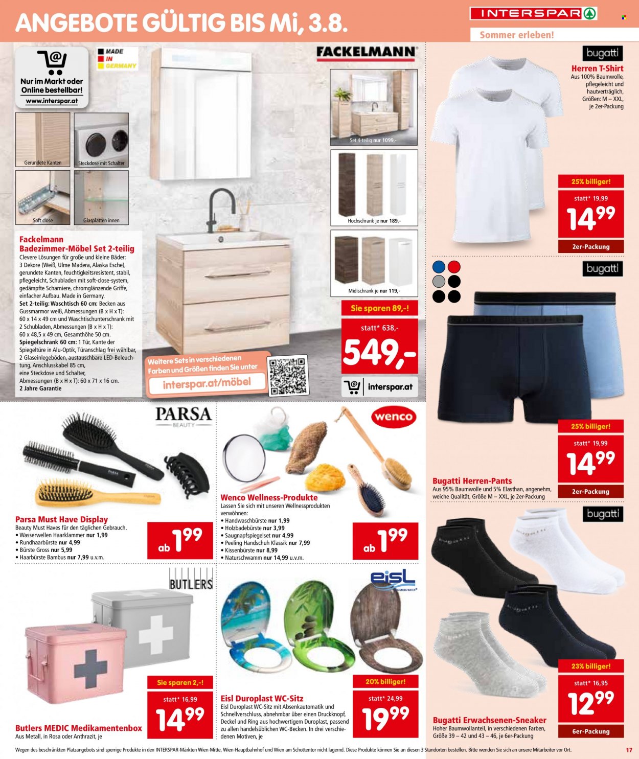 Angebote INTERSPAR - 14.7.2022 - 27.7.2022. Seite 17