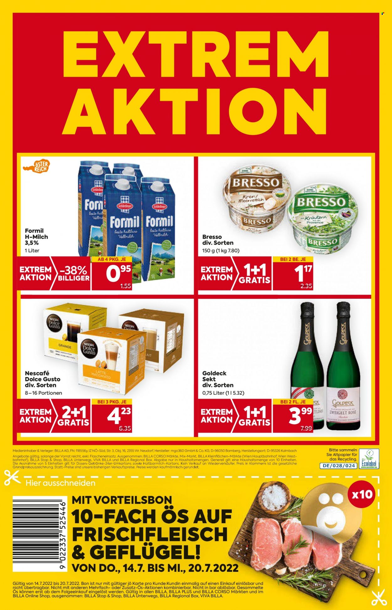 Angebote Billa - 14.7.2022 - 20.7.2022. Seite 20