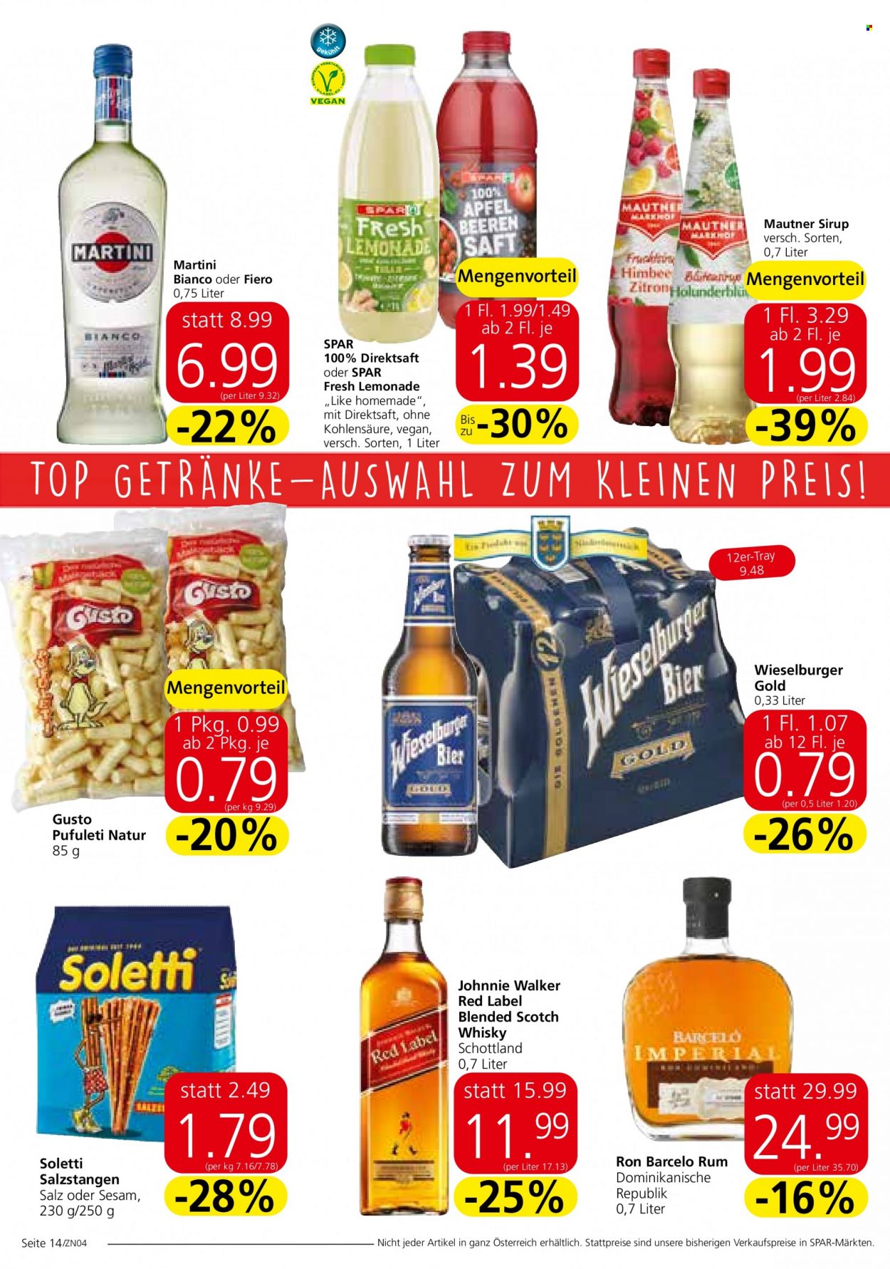 Angebote INTERSPAR - 14.7.2022 - 27.7.2022. Seite 14