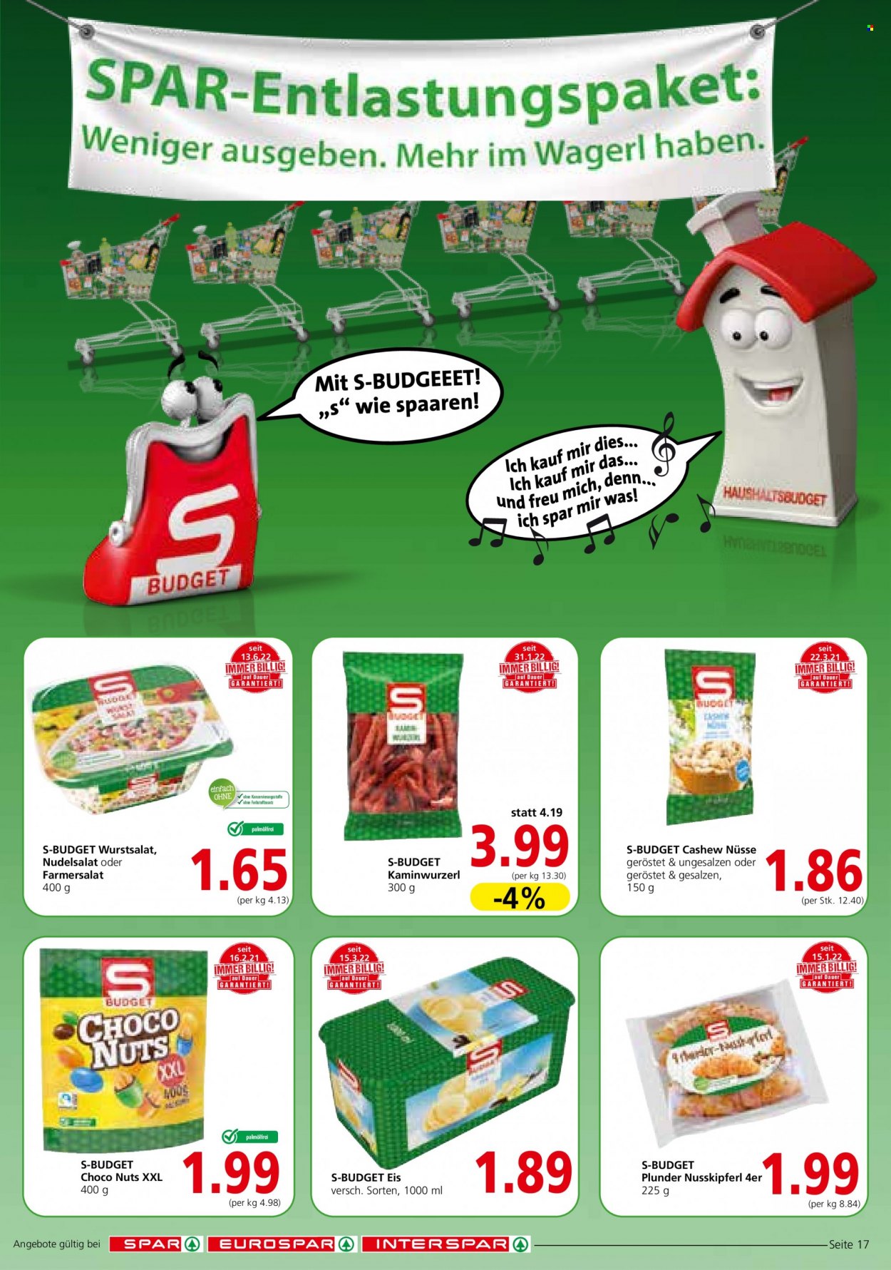 Angebote INTERSPAR - 14.7.2022 - 27.7.2022. Seite 17