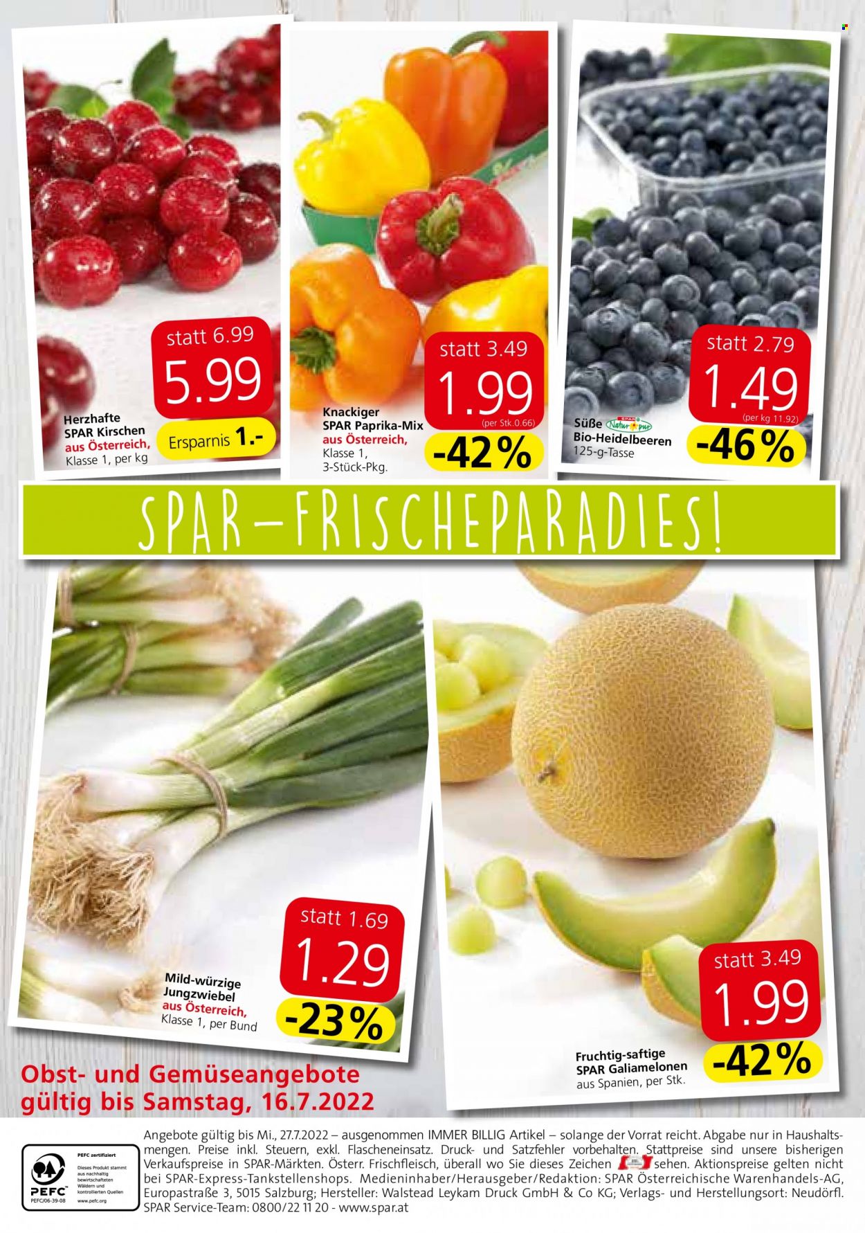 Angebote INTERSPAR - 14.7.2022 - 27.7.2022. Seite 20