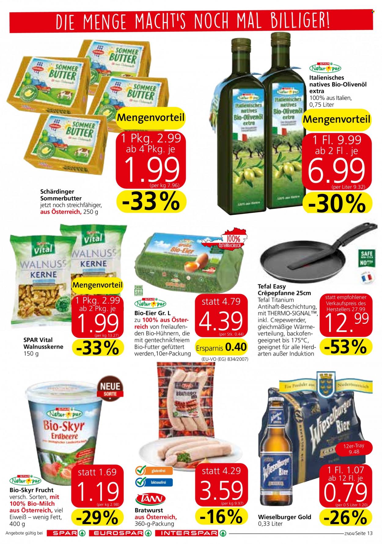 Angebote EUROSPAR - 14.7.2022 - 27.7.2022. Seite 13