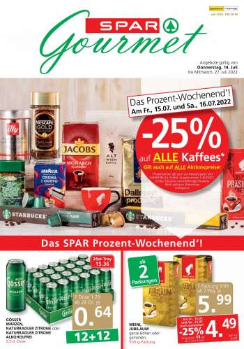 Angebote SPAR - 14.7.2022 - 27.7.2022.