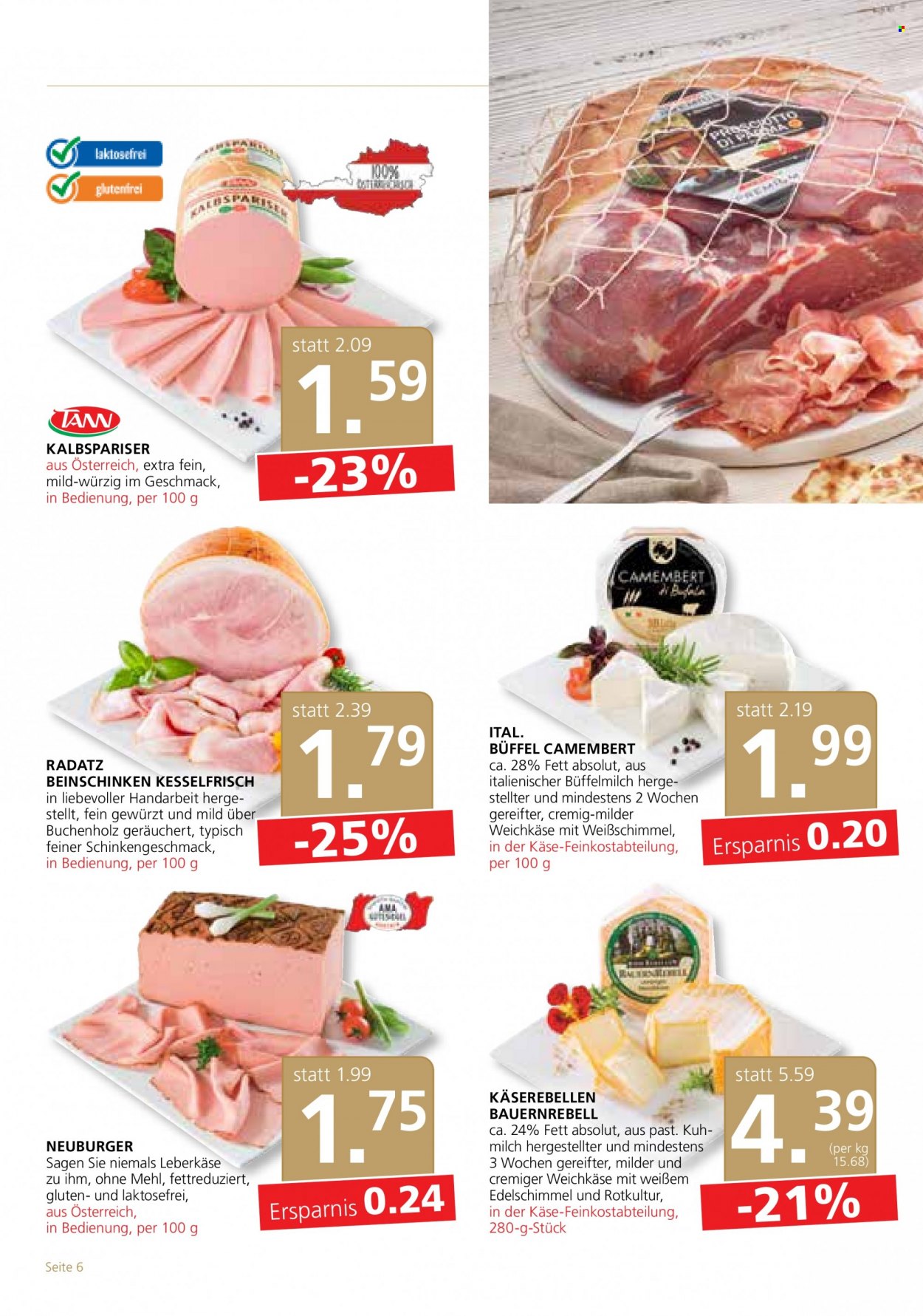 Angebote SPAR - 14.7.2022 - 27.7.2022. Seite 6