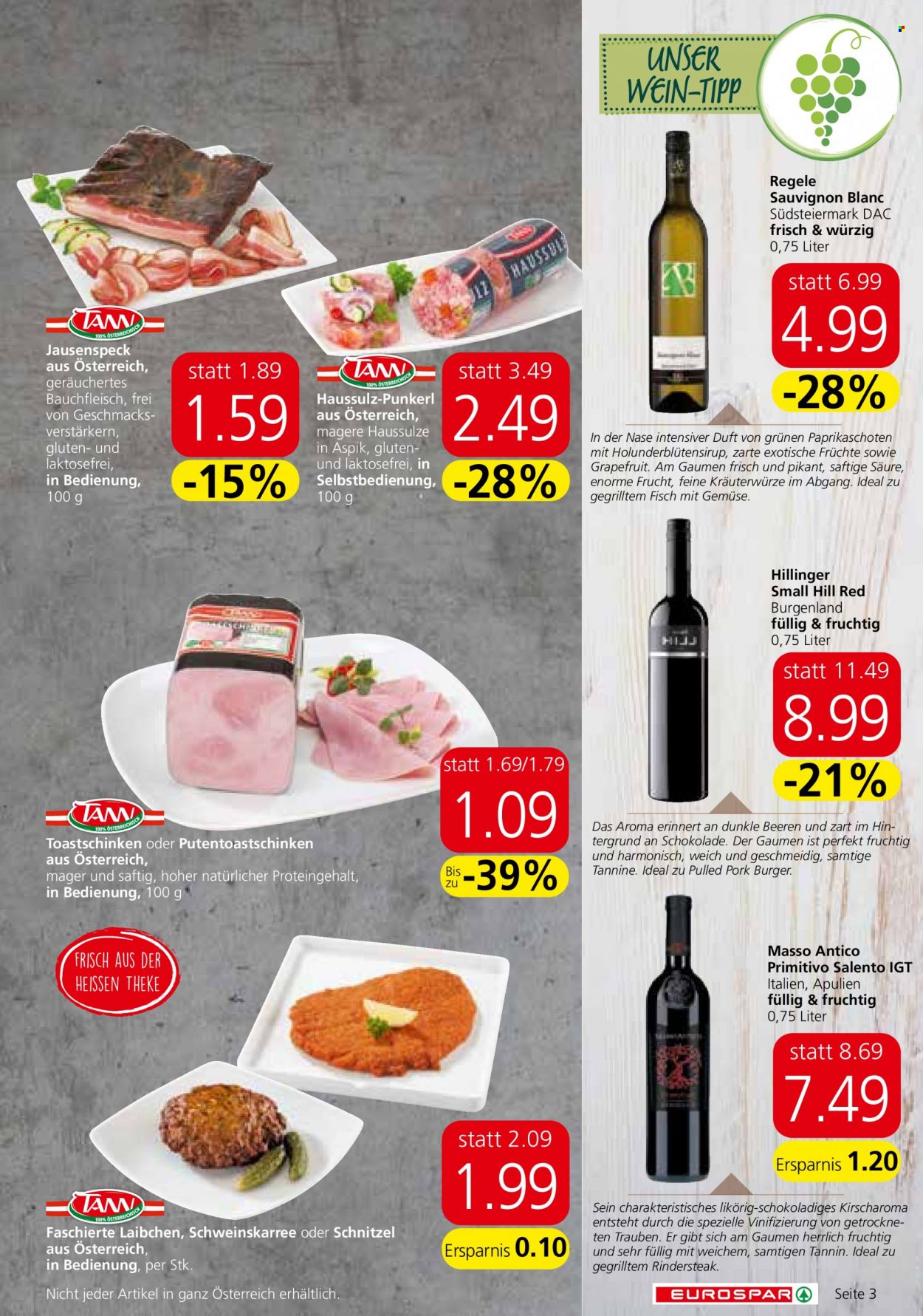 Angebote EUROSPAR - 14.7.2022 - 27.7.2022. Seite 3