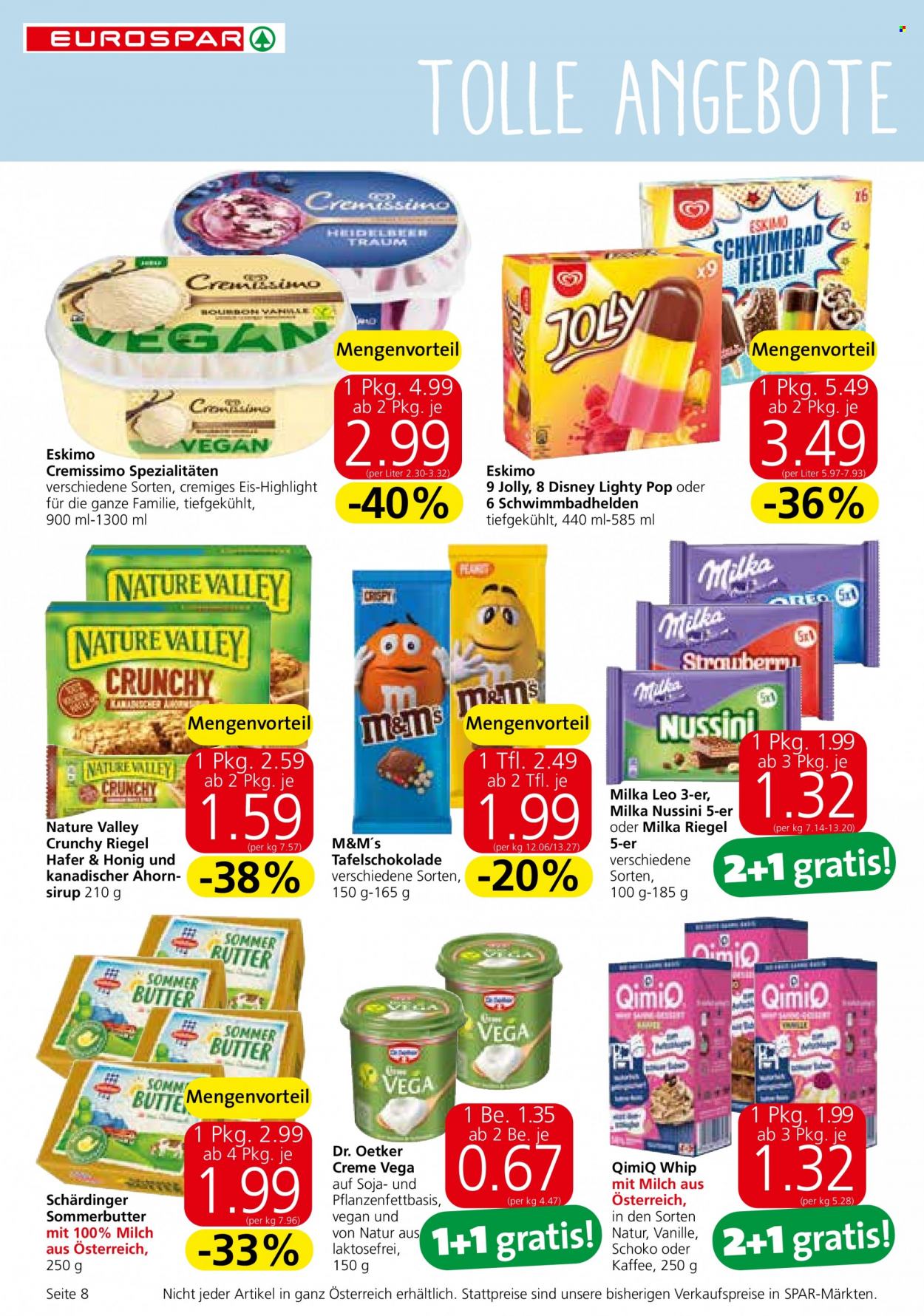 Angebote EUROSPAR - 14.7.2022 - 27.7.2022. Seite 8