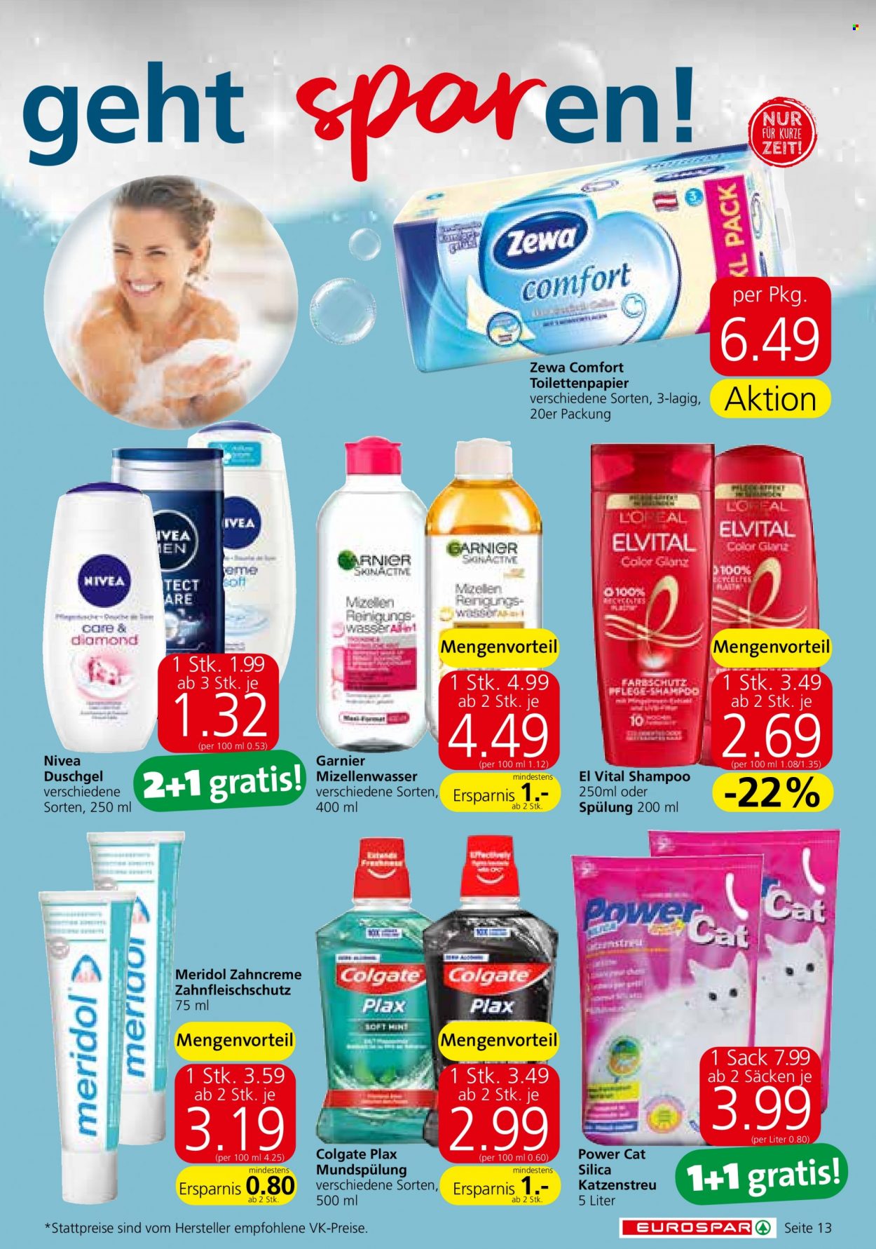 Angebote EUROSPAR - 14.7.2022 - 27.7.2022. Seite 13