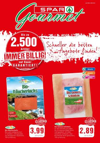 Angebote SPAR - 14.7.2022 - 27.7.2022.