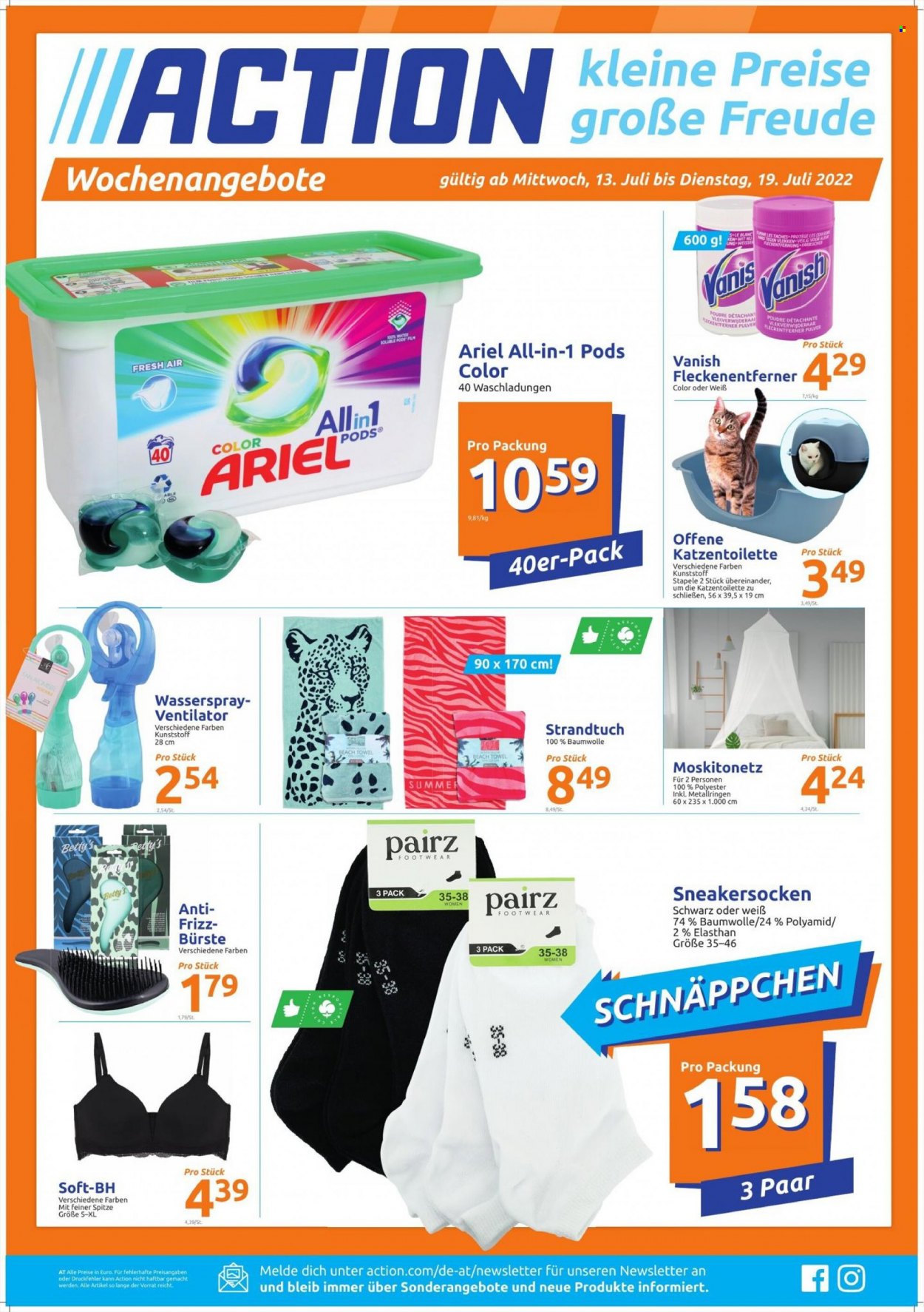 Angebote Action - 13.7.2022 - 19.7.2022. Seite 1