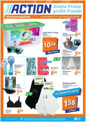 Angebote Action - 13.7.2022 - 19.7.2022.