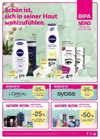 Angebote Bipa - 14.7.2022 - 27.7.2022.