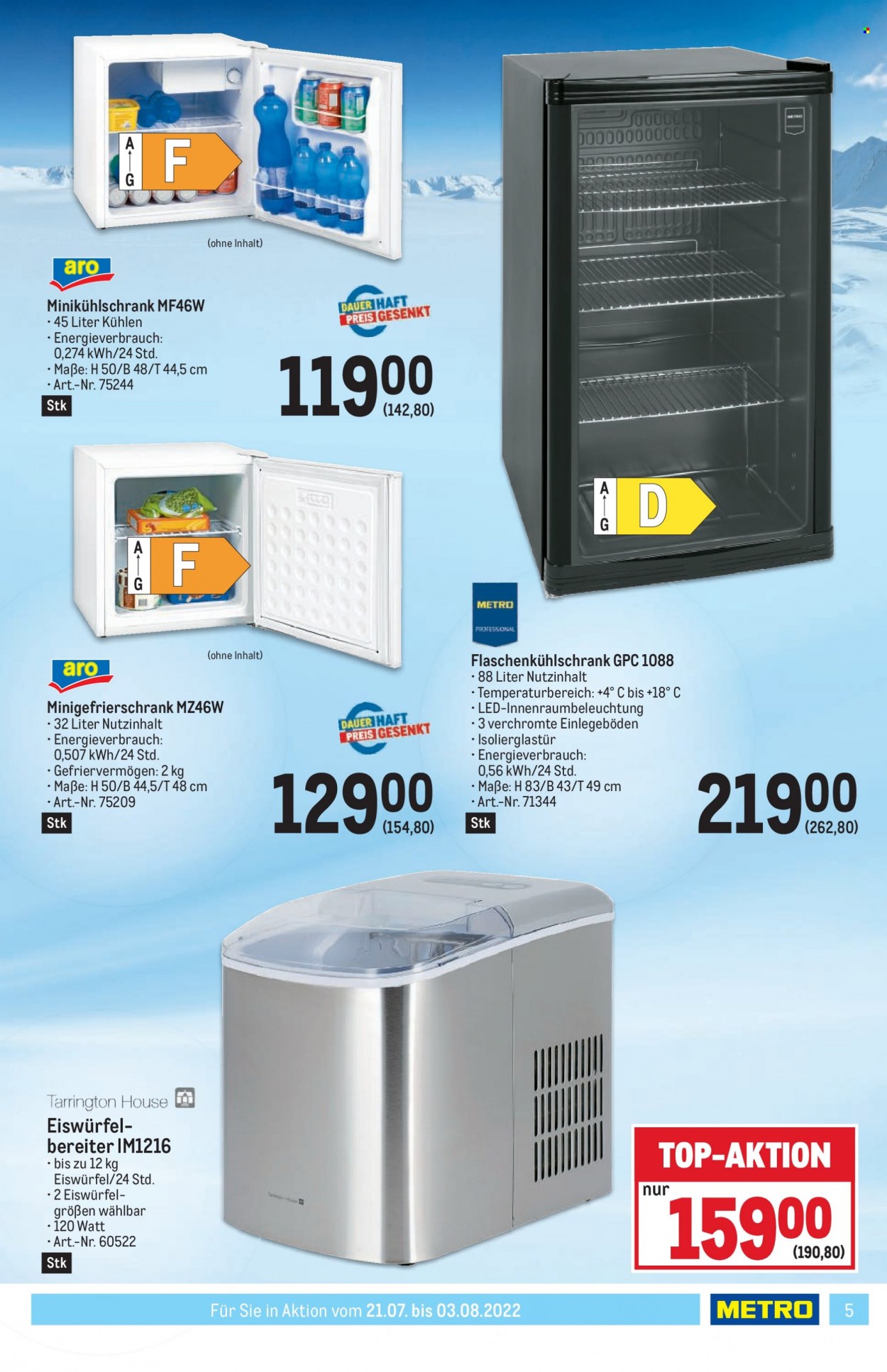 Angebote Metro - 21.7.2022 - 3.8.2022. Seite 5